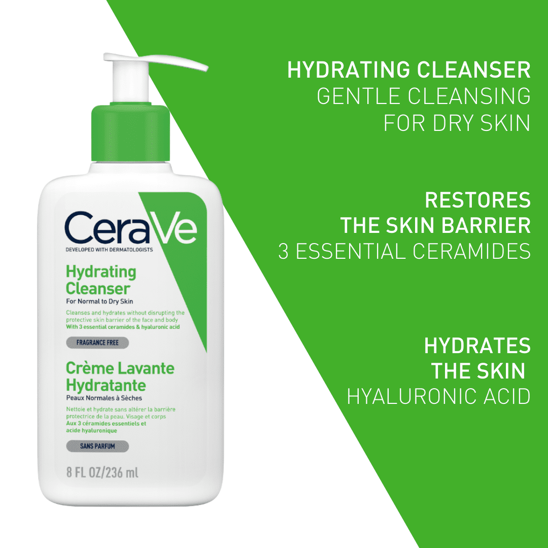 Cerave Hydrating Facial Cleanser with Ceramides - Image 4